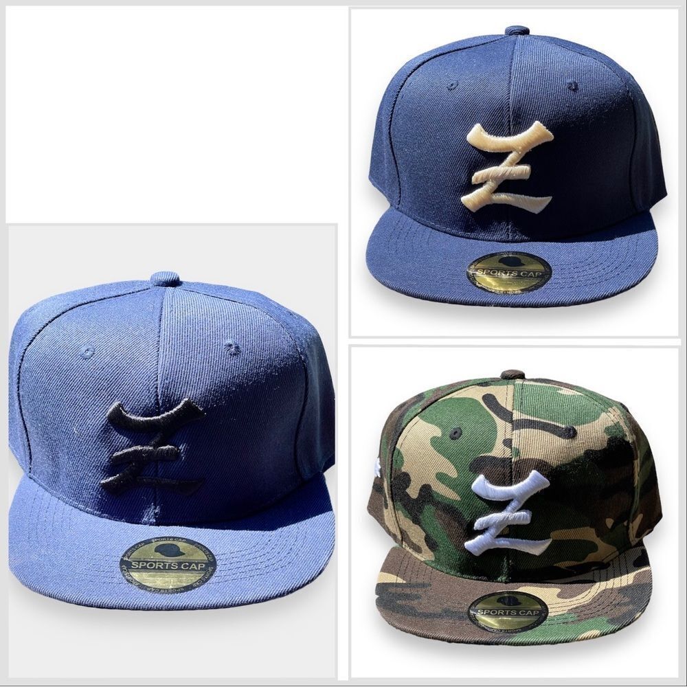 Brand New BSD ZETA Baseball Hat Structured Flat Bill High Crown SnapBack